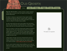 Tablet Screenshot of bigsuroldgrowth.com